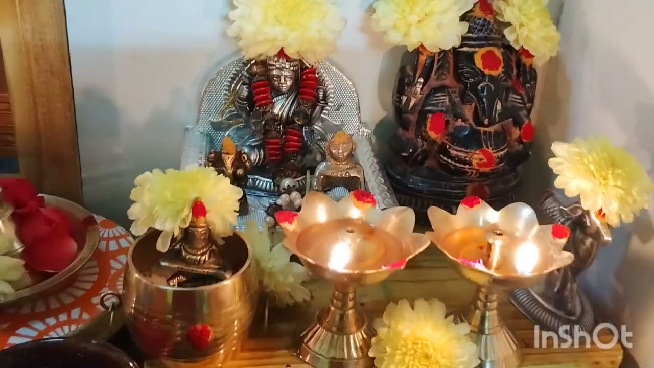 Friday 🪔my Pooja room 🪔 & home 🏡decoration @Amudhavinillam