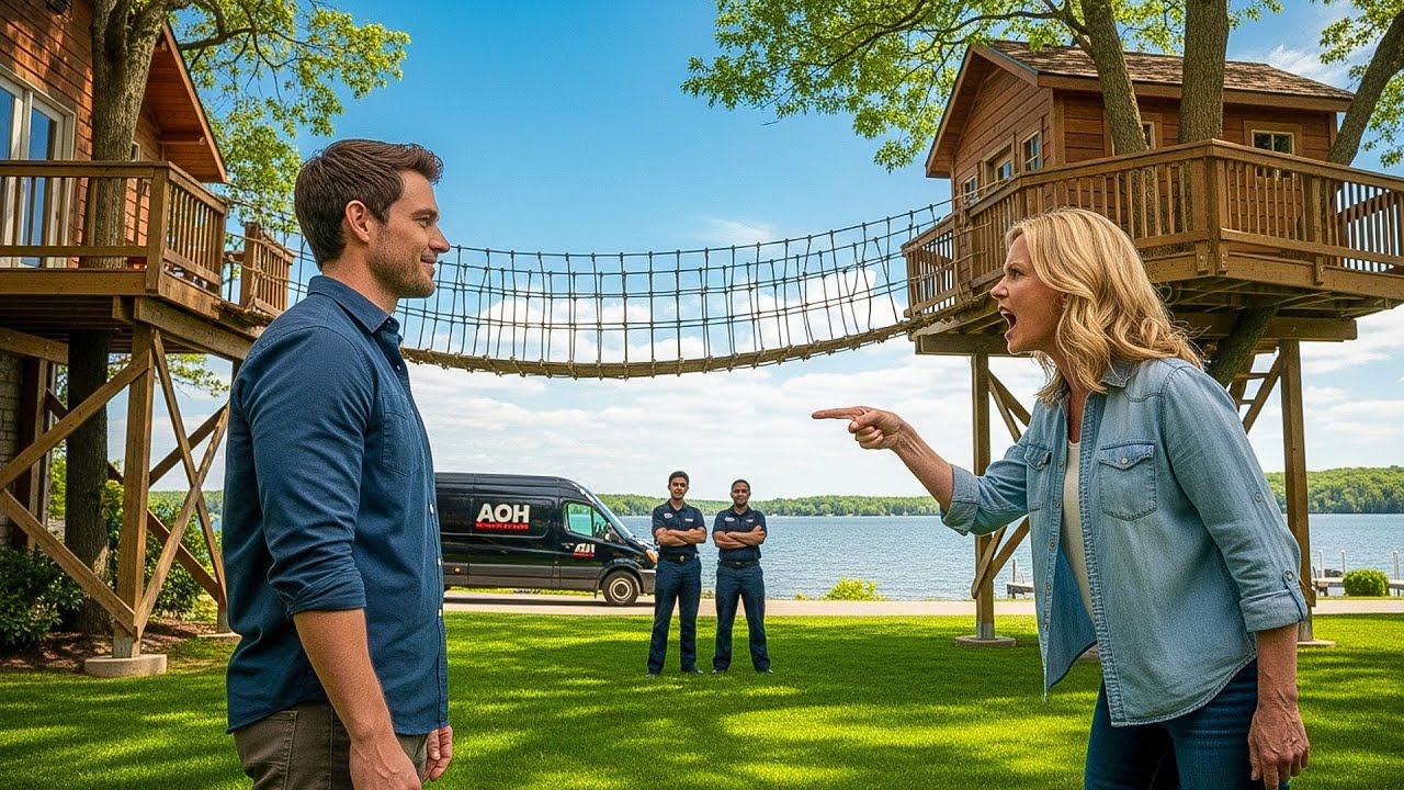 HOA Demanded I Take Down My Son’s Tree Fort, So I Connected It to the House and Called It a Deck!