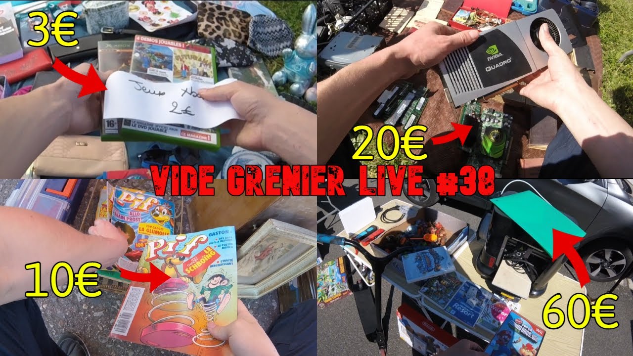 TOUT A 3€!!! vide grenier #38