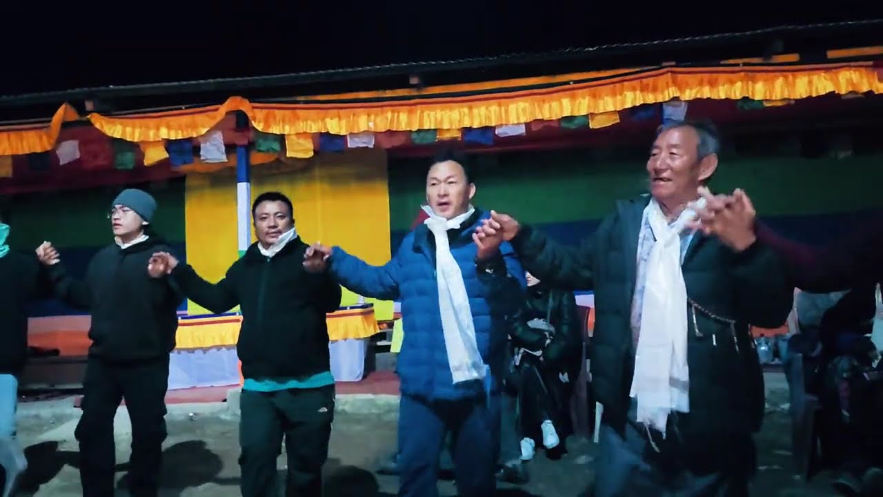 གཏེརཆོས[10]Gelling DRUBA Last Day,,,,next morning journey to Gelling border LOC
