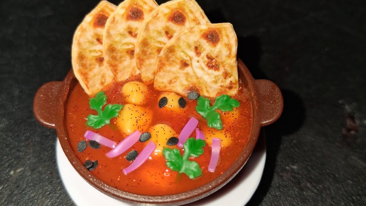 Mini Brands Masterchef Around The World Making Butter Chicken & Naan #zuru #minibrands 