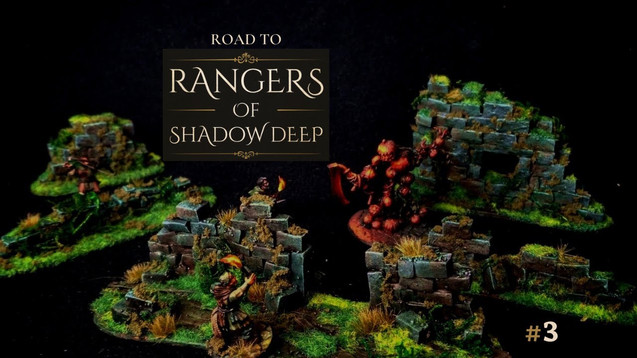 Road to 'Rangers of Shadow Deep' - #3 - Wald-Ruinen und 'Northern Folk Rabble' Unboxing (deutsch)