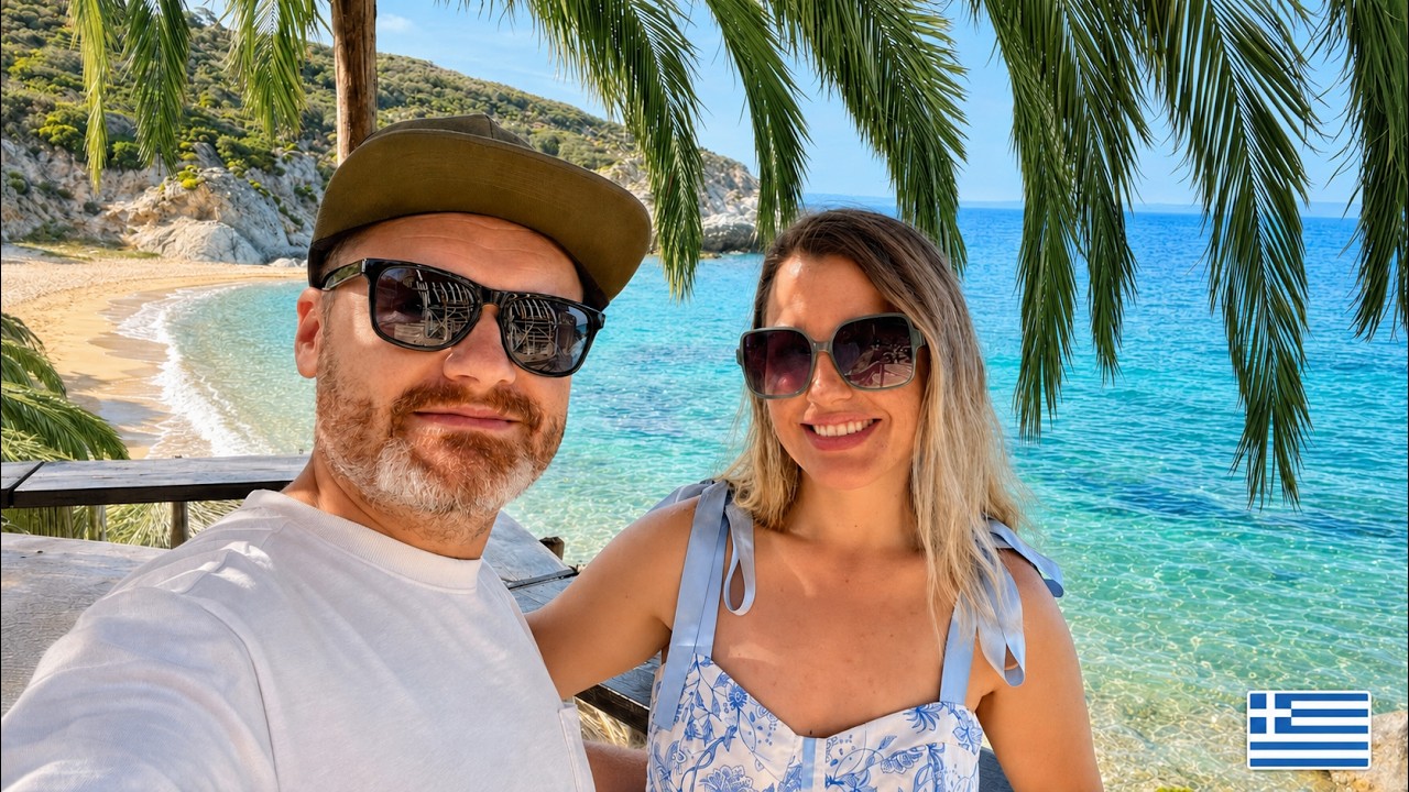 Am rămas UIMIȚI de cum arată plajele în Sithonia, Grecia