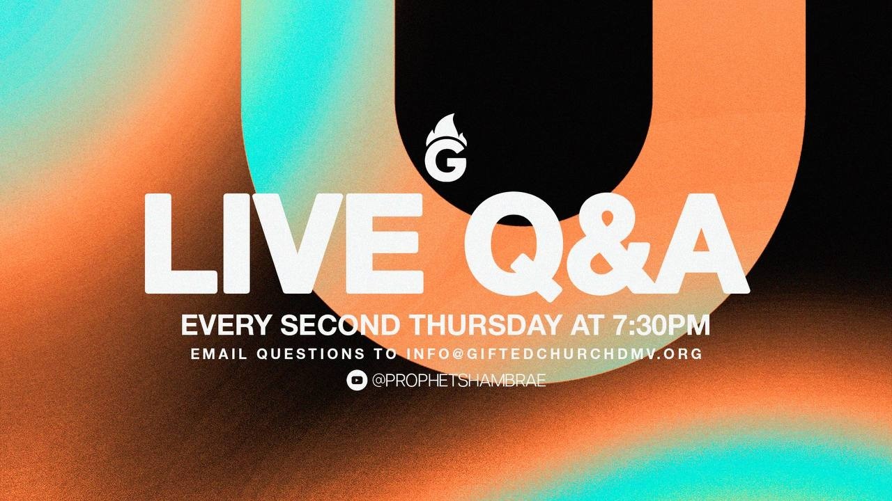 2.19.26 // Live Q&A// Apostle JaQuan Gamble