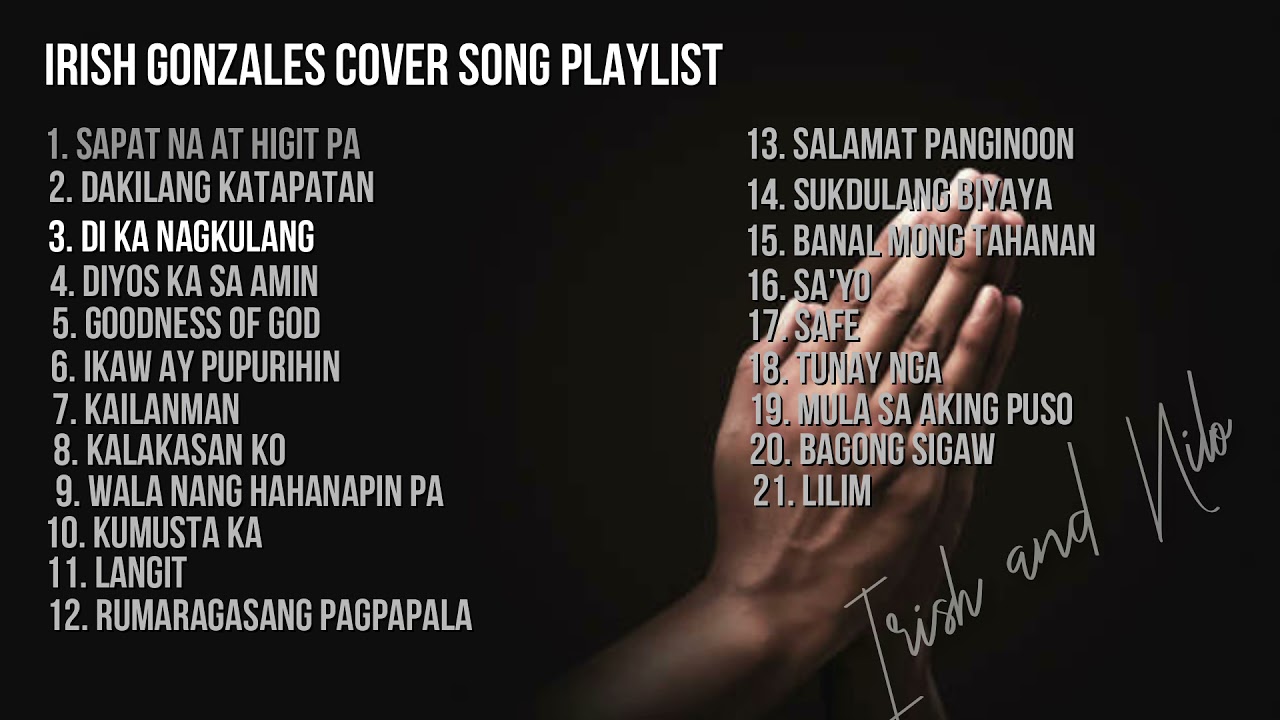 Irish Gonzales Cover Song Playlist