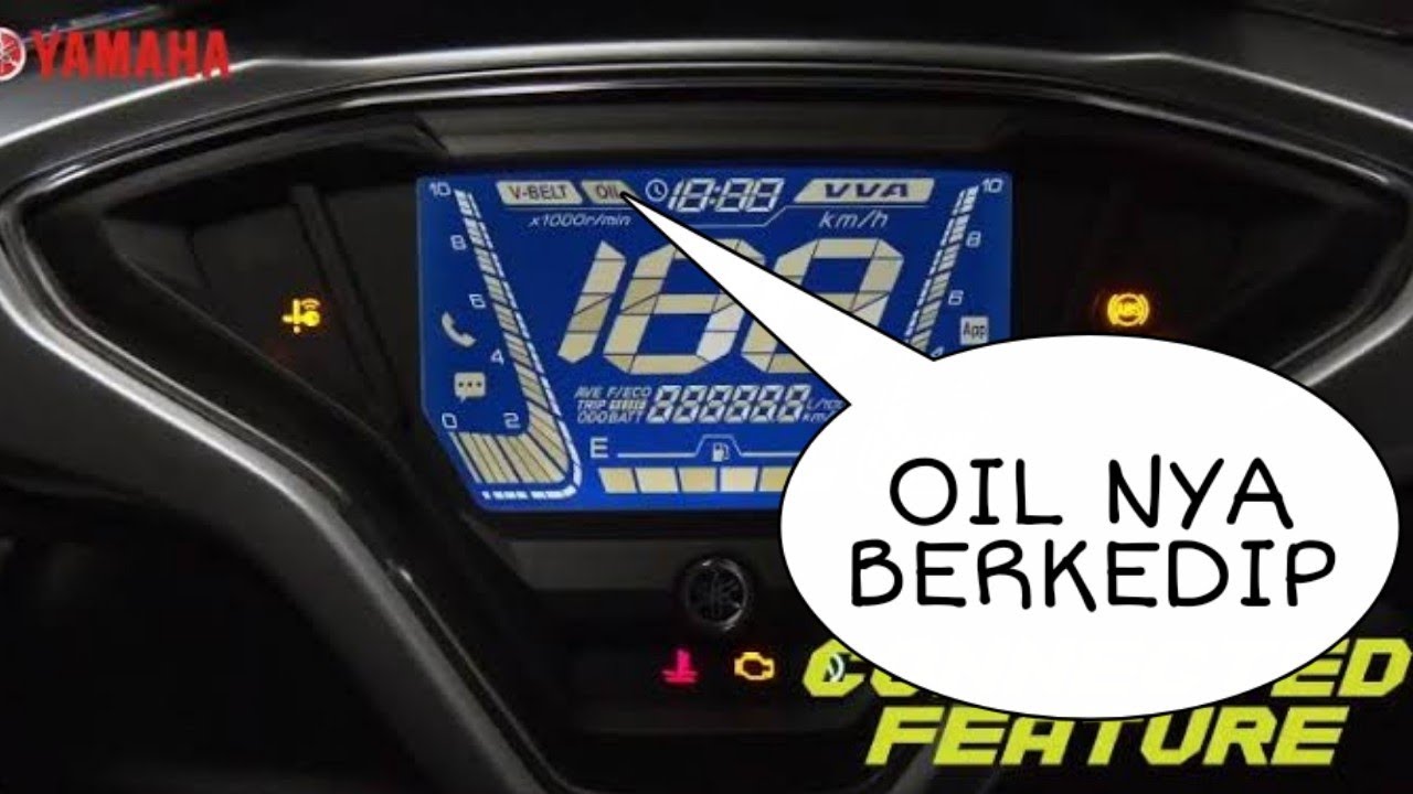 CARA RESET OIL ALL NEW AEROX