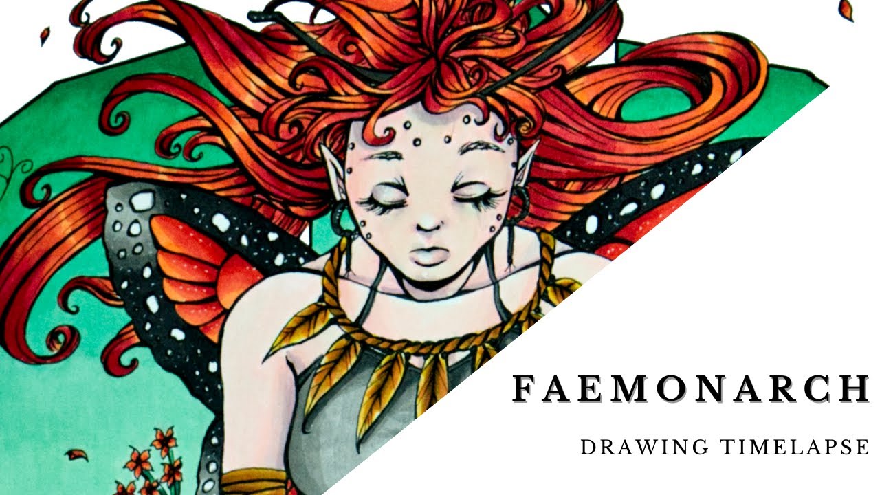 FaeMonarch Drawing Timelapse