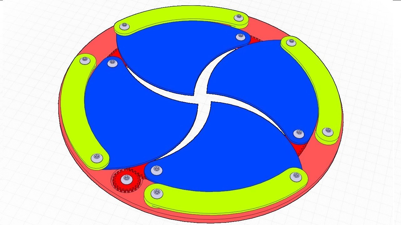 Shutter Mechanism Animation - Assembly