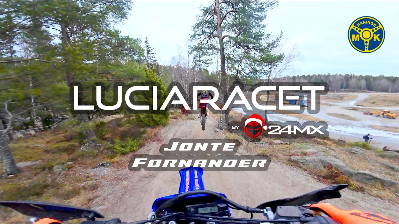 Luciaracet 2024 - Jonte Fornander | Full race | Swedish Enduro | Haninge MK