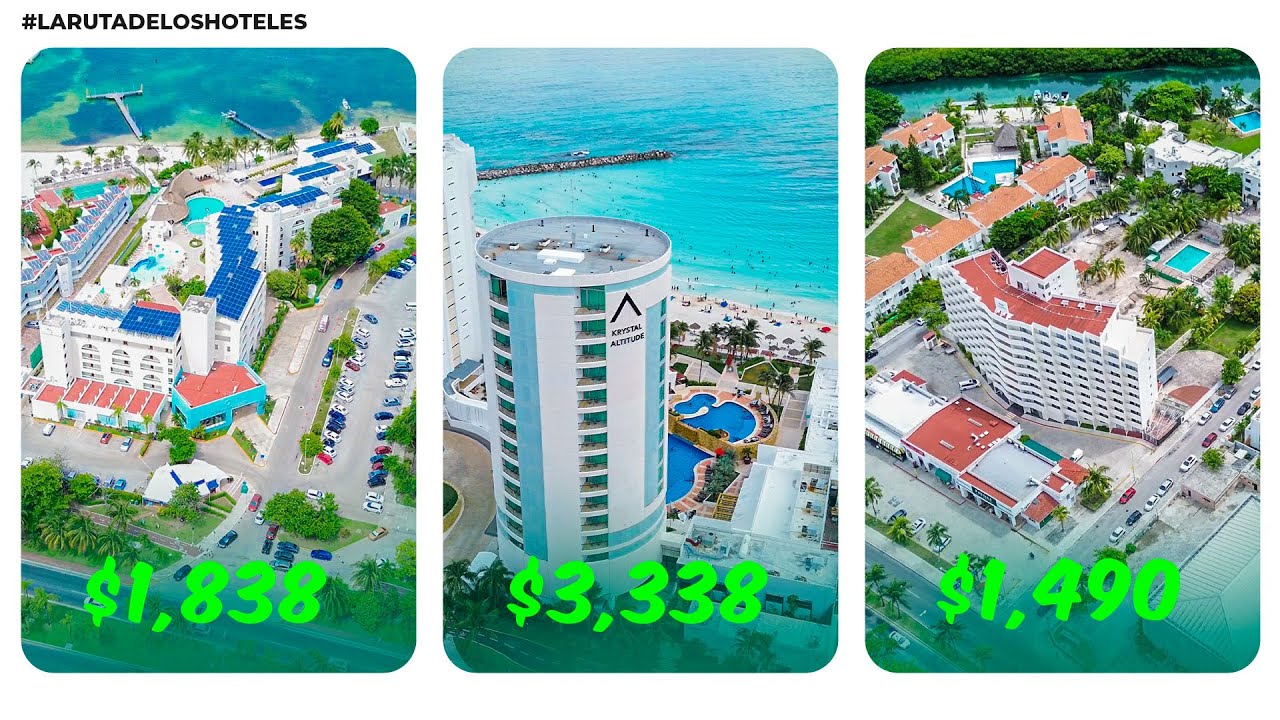🏝️💲🏨HOTELES MÁS BARATOS en Cancún con PLAYA!  En la ZONA HOTELERA 🌊 ¿CUÁNTO CUESTAN?