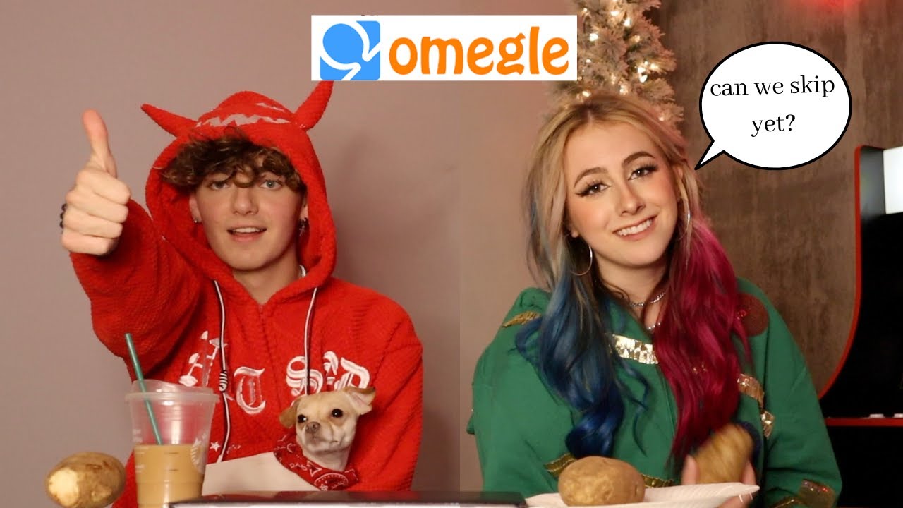 OMEGLE but you can't skip challenge