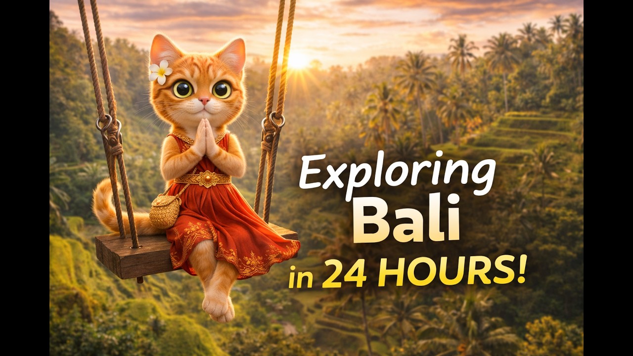 Alma Traveled Alone to Bali… and This Happened 🇮🇩🐾