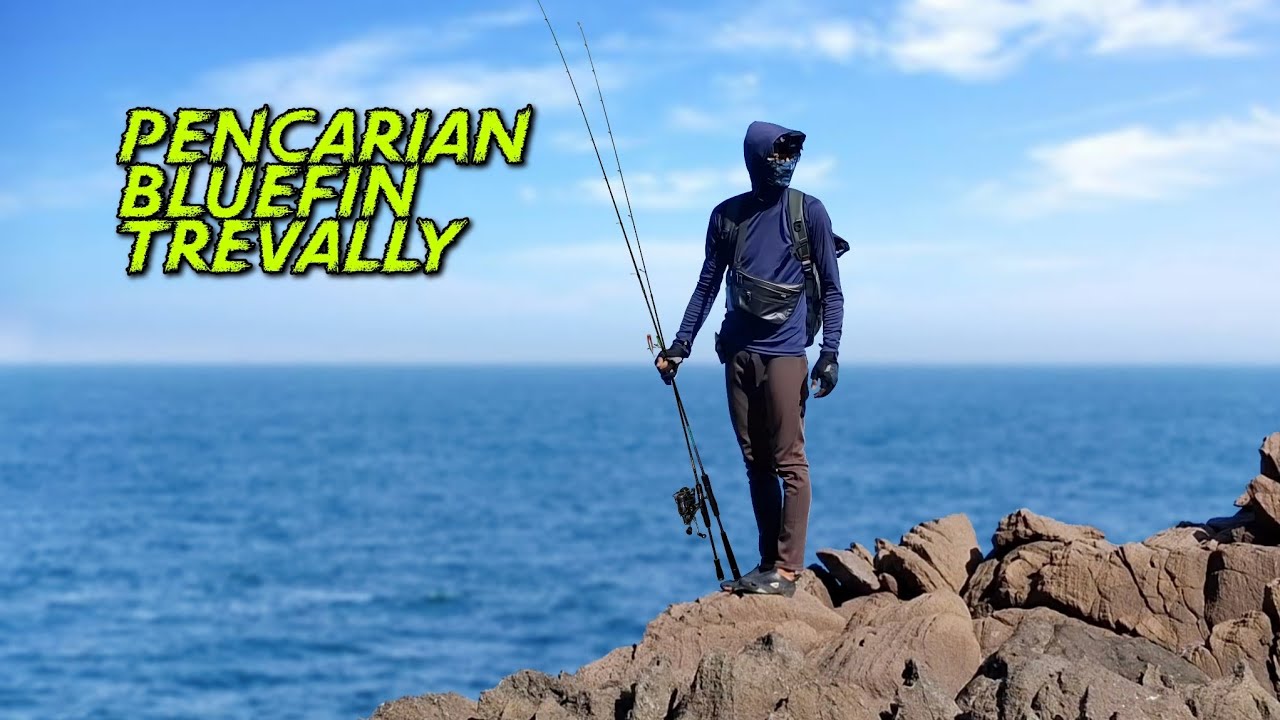 Berpetualang Demi Bluefin Trevally - Mancing UL casting microjig dan minnow dari pinggir pantai