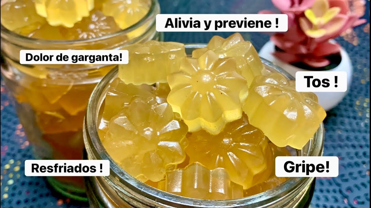 Gomitas Casera De Té Para La Gripe / Tos / Resfriados / MAY #may #tos #gripe #gomita