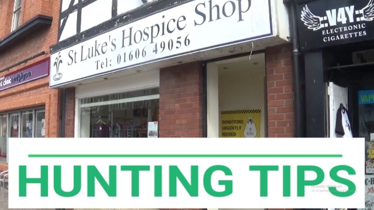 3 Charity Shop Hunting Tips For Resellers