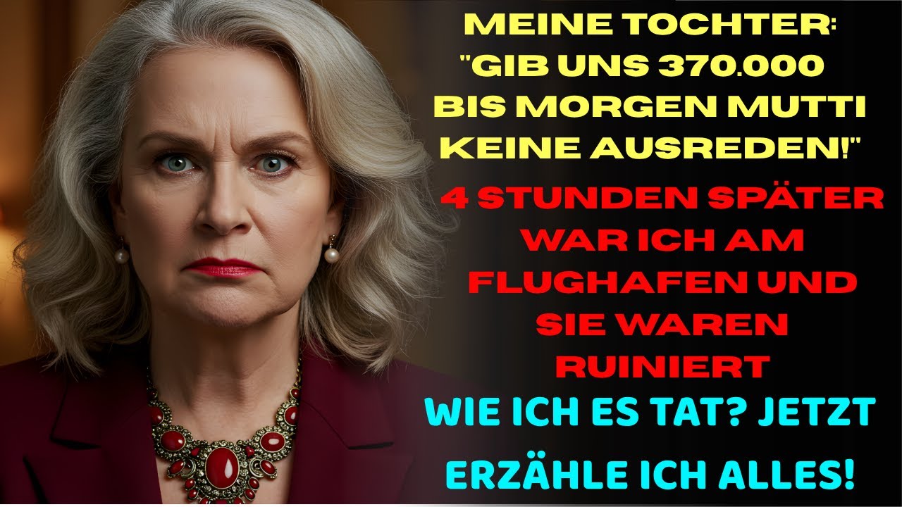 Tochter erpresst Mutter für 370.000€ – Die schockierende Rache 🔥 Story Time auf Deutsch