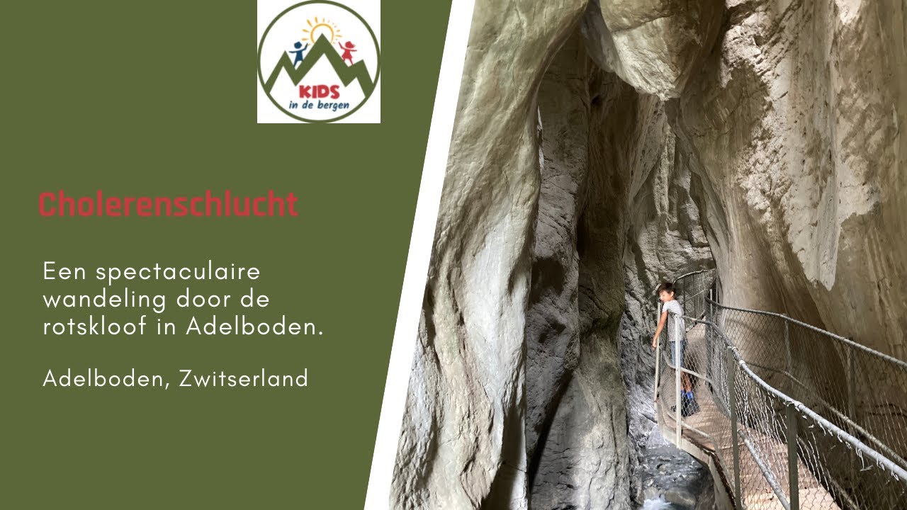 Cholerenschlucht Adelboden in Zwitserland