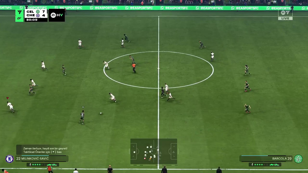 Celtic vs Chelsea   DFL 16. Hafta