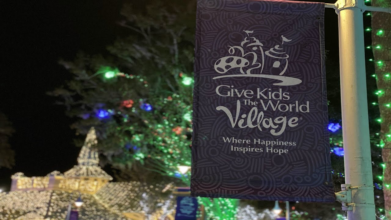 We Went to Give Kids the World Village | Night of a Million Lights | Christmas Time in Central FL
