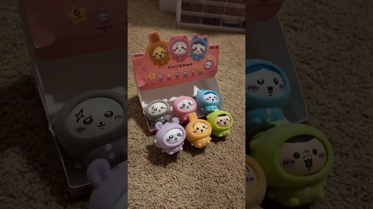 #chiikawa #miniso #blindbox 🥺❤️
