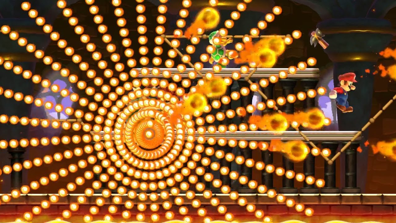 Super Mario Maker 2 - Bowser's Firewheel