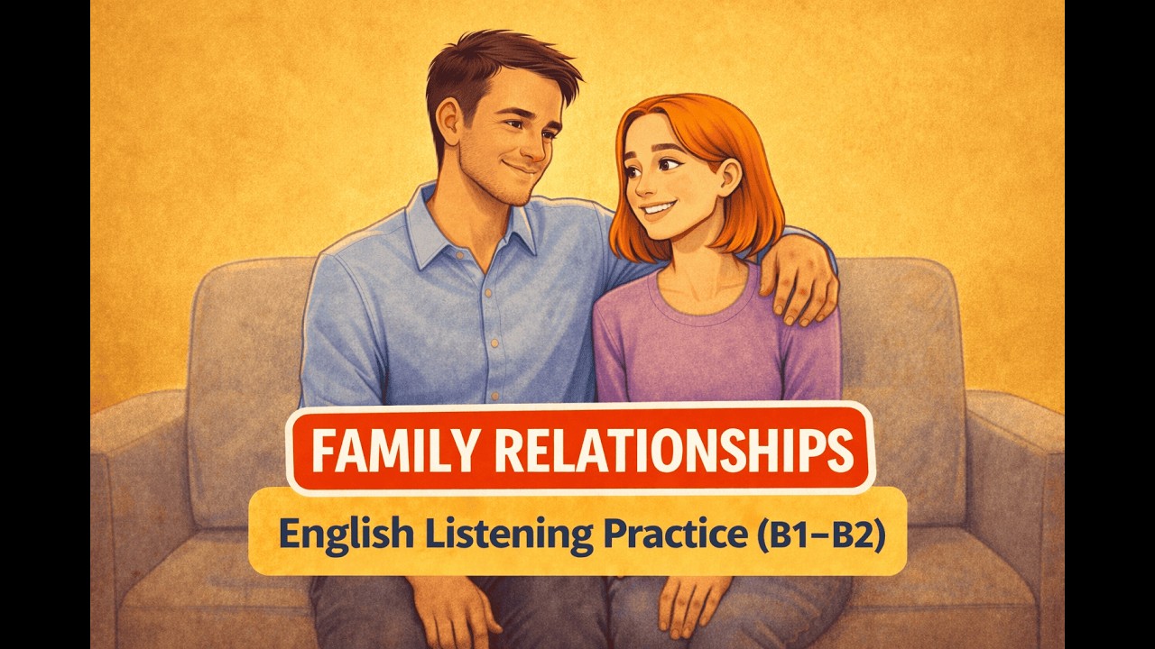 Family relationships? | Can You Follow This English Conversation? (B1–B2)
