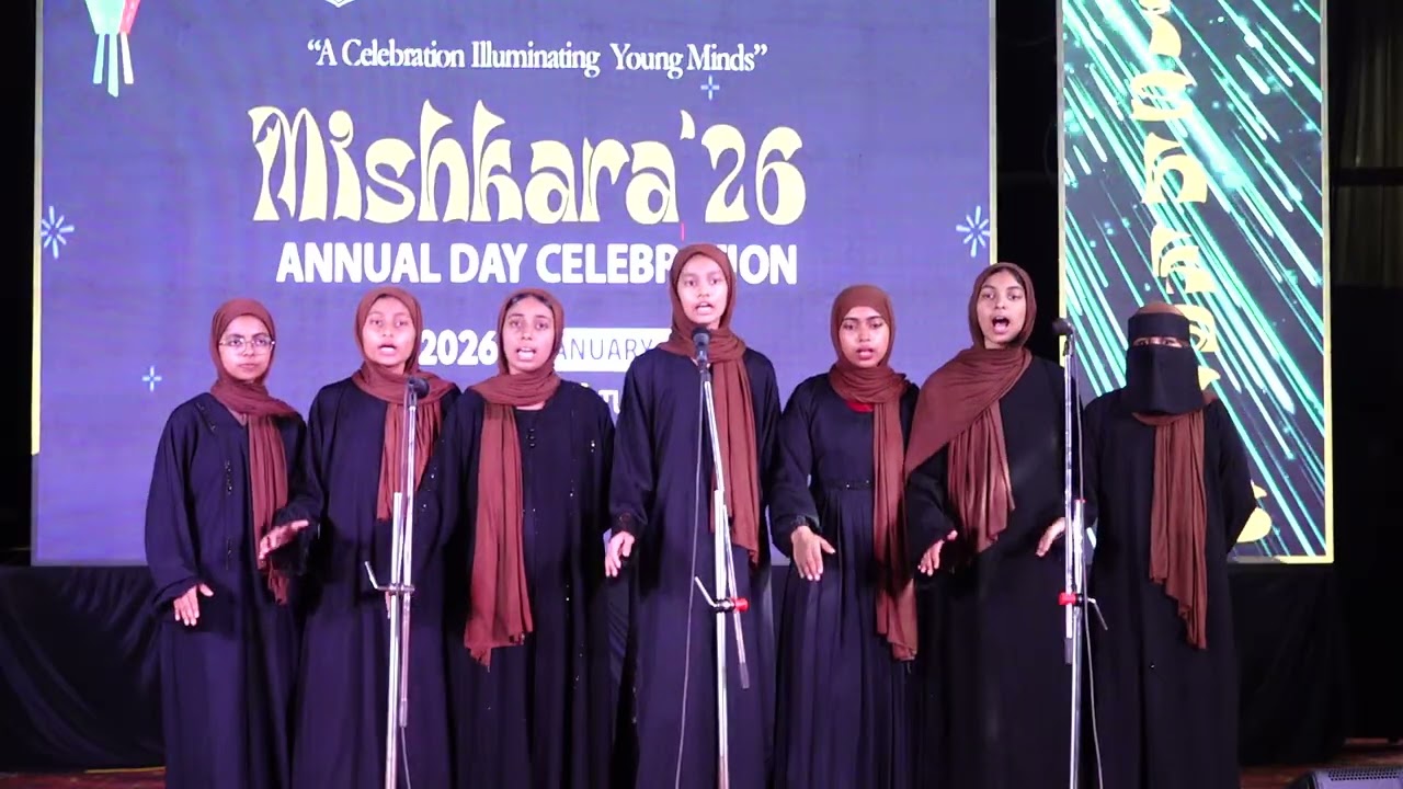 Mishkara'26🍃Darul Hidaya Higher Secondary School, EdappalAnnual Day Celebration 🎉 ARABIC GROUP SOANG