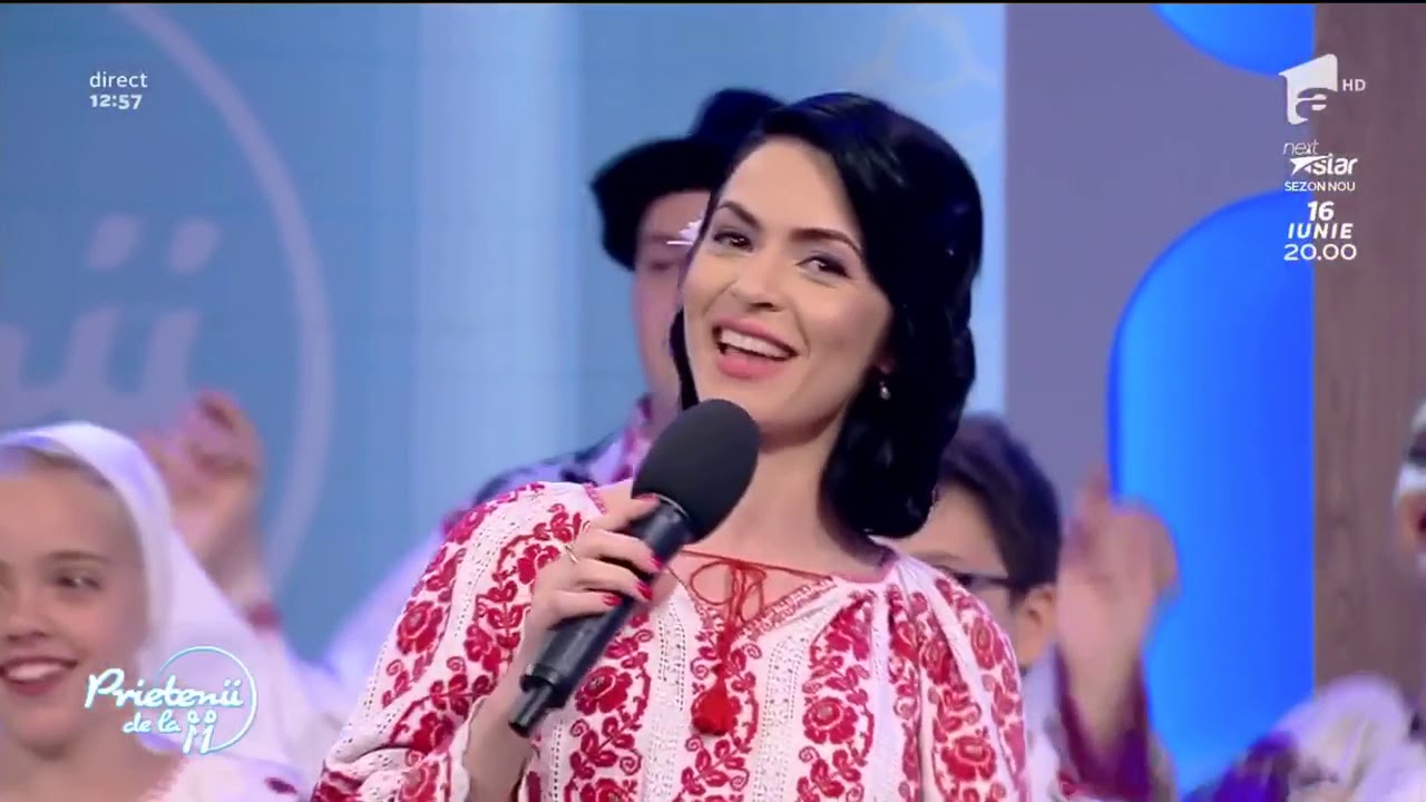 Raluca Diaconu și Scoala de dans românesc Larisa și Marin Barbu la Prietenii de la 11