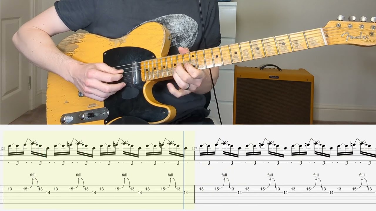 Led Zeppelin - Stairway To Heaven Guitar Solo Tab and Backing Track