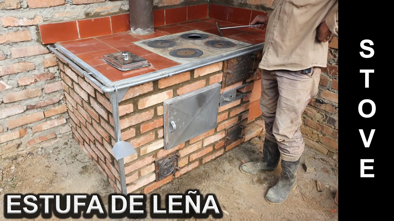 &iquest;COMO CONSTRUIR UNA ESTUFA REGULADORA DE HUMO ECOL&Oacute;GICA?  BAJO CONSUMO DE LE&Ntilde;A  #WOODSTOVE #STOVE