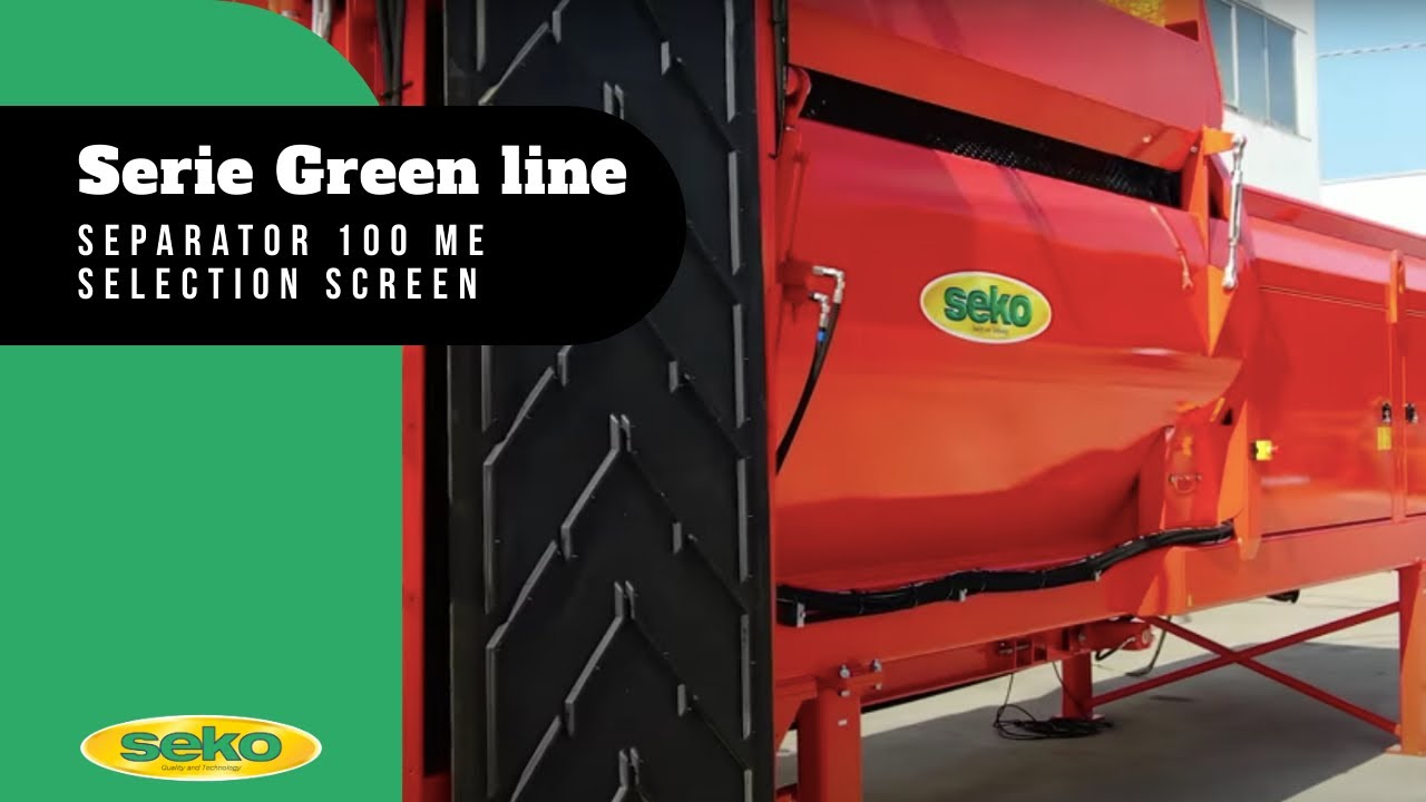 SEPARATOR 100 ME SELECTION SCREEN