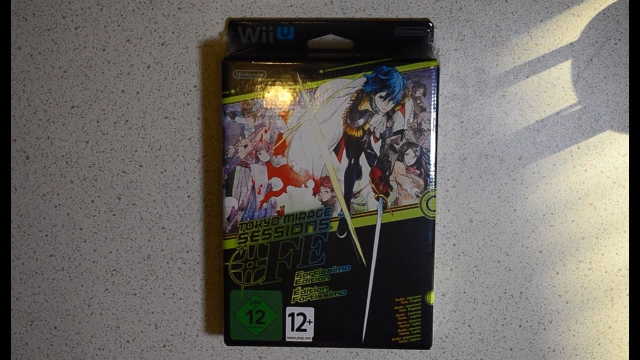 Распаковка Tokyo Mirage Sessions #FE - Fortissimo Edition на WiiU