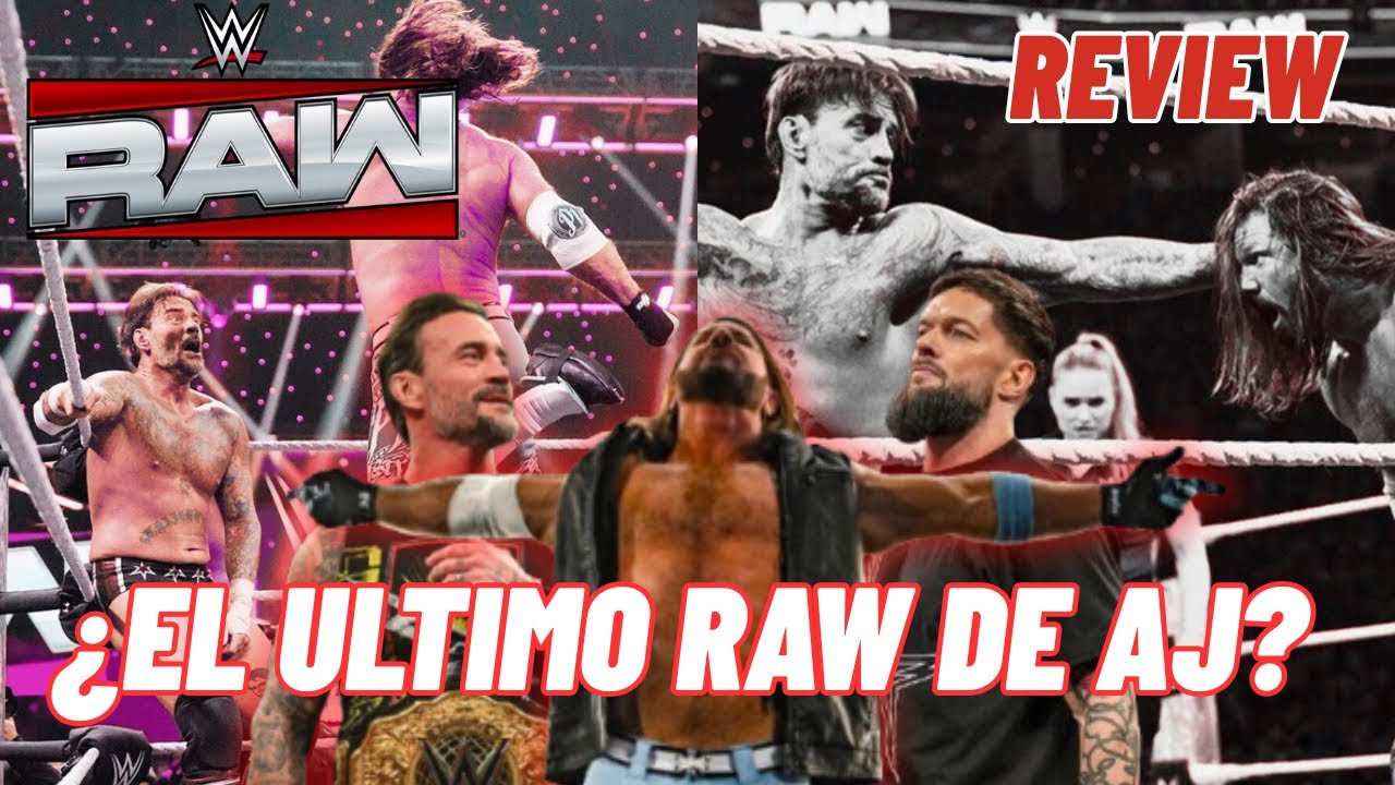 CM PUNK vs AJ STYLES/ TODO LISTO PARA EL RUMBLE 