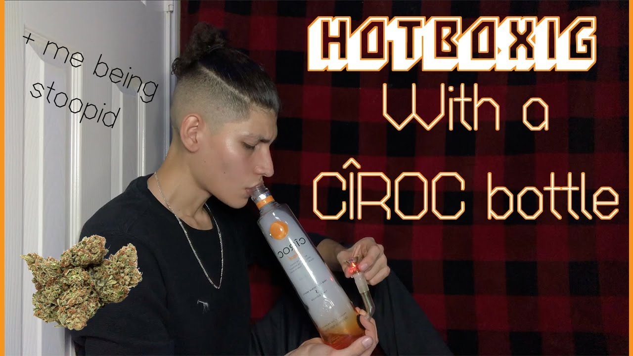 Hotboxing with a C&Icirc;ROC bottle! (MY CLOSET)