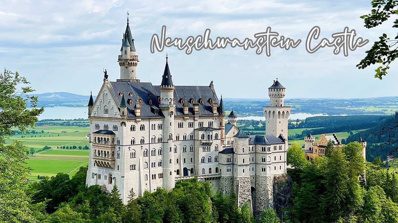 德国🇩🇪慕尼黑Vlog Ep5｜新天鹅堡 🏰 不愧是迪士尼城堡原型!｜德奥边境的梦幻小镇｜Neuschwanstein Castle｜Oberammergau｜Munich Vlog