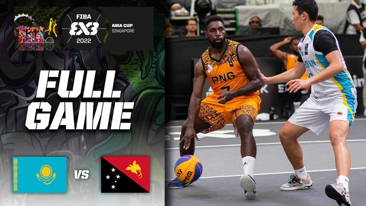 Kazakhstan v Papua New Guinea | Men | Full Game | FIBA 3x3 Asia Cup 2022