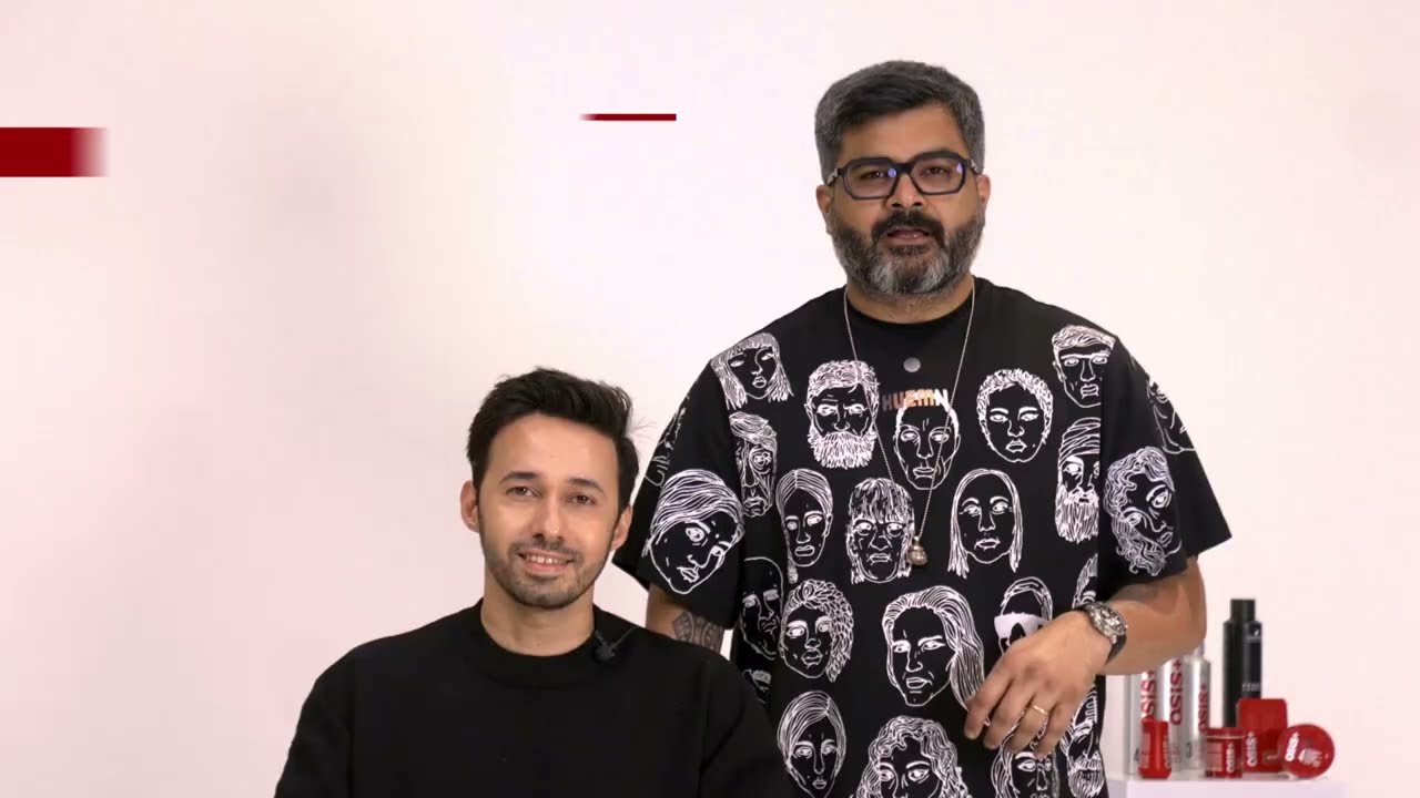 From Mon to Sun: 7 Hairstyles for Men using OSiS+ ft. Rizwan Bachav X HAK Meister Deepak Jalhan