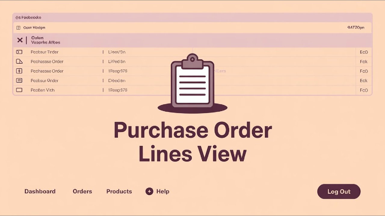 Purchase Order Lines View in Odoo 18 | Simplify Purchase Line Analysis | #Odonity #odoo @Odonity