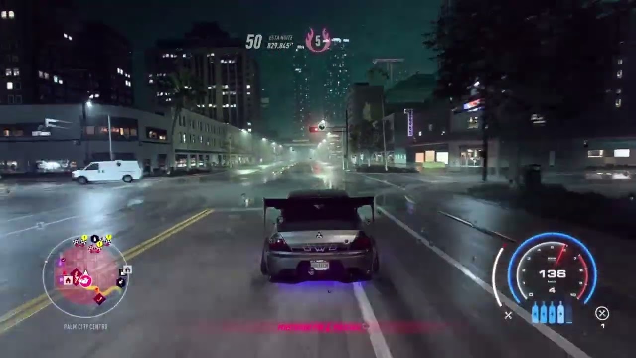(NFS Heat) Fuga insana de EVO XI