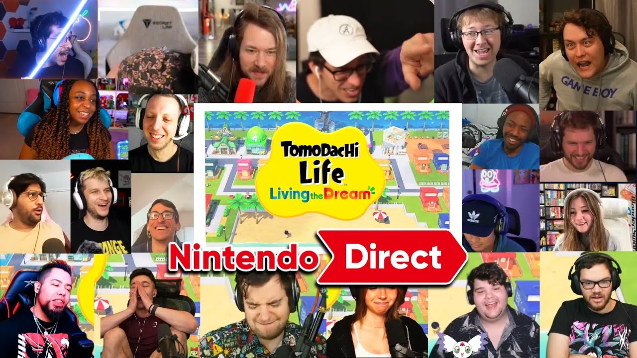 Nintendo Direct March 2025 Reaction MASHUP