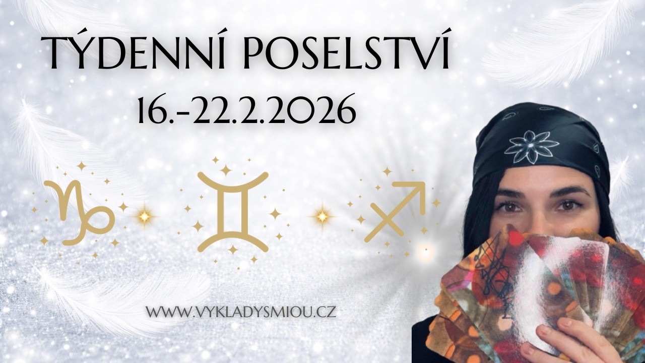Týdenní poselství z karet 16.-22.2.2026 🔮 1 karta podle tvého ZVĚROKRUHU
