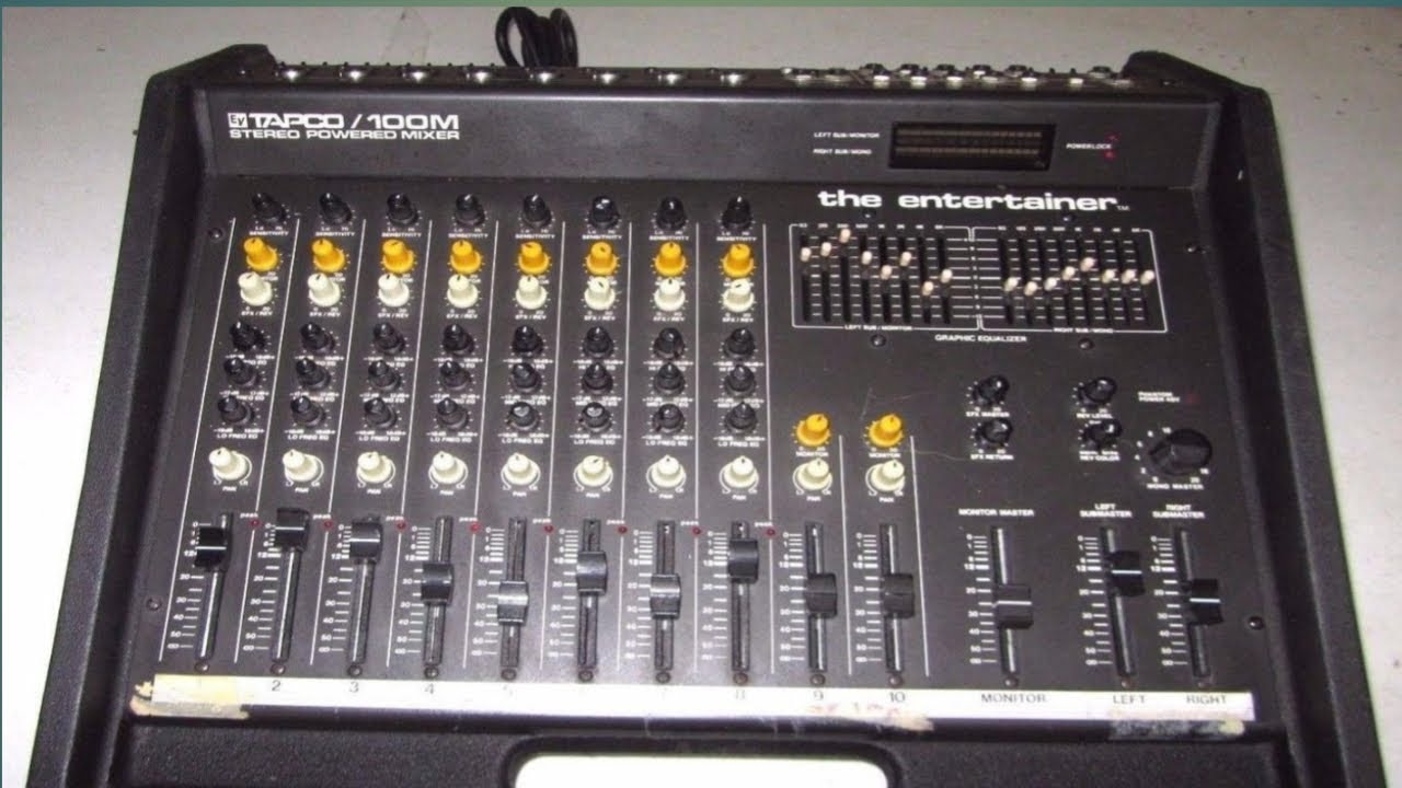 REPARACION DE UNA CONSOLA AMPLIFICADA