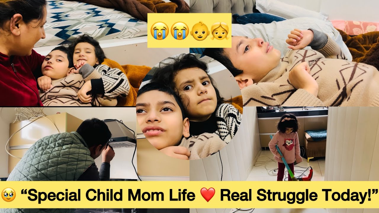 Finally चिमनी install 😍 | Single Mom की life 😅 Advay-Pari ने रो-😭रो के आज हालत खराब कर दी 😭❤️