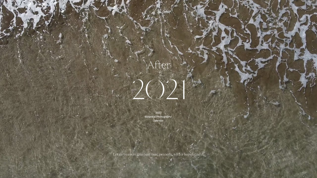 《After 2021》2022 植物攝影月曆 Botanical Photography Calendar