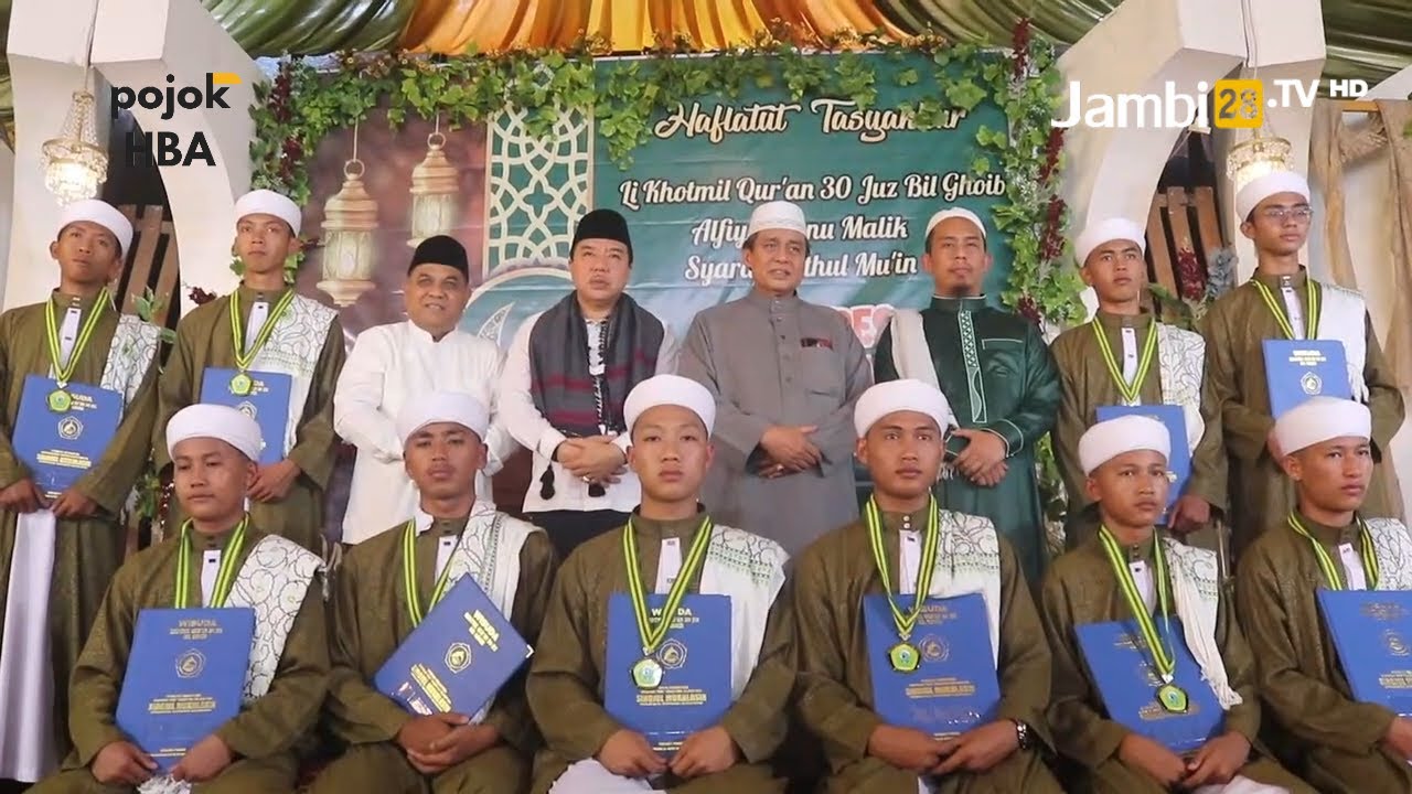 HBA Hadiri Wisuda Tahfidz Ponpes Sirojul Mukhlasin Al Fauzaen dan Ummahatul Mukminin Al Hasanah