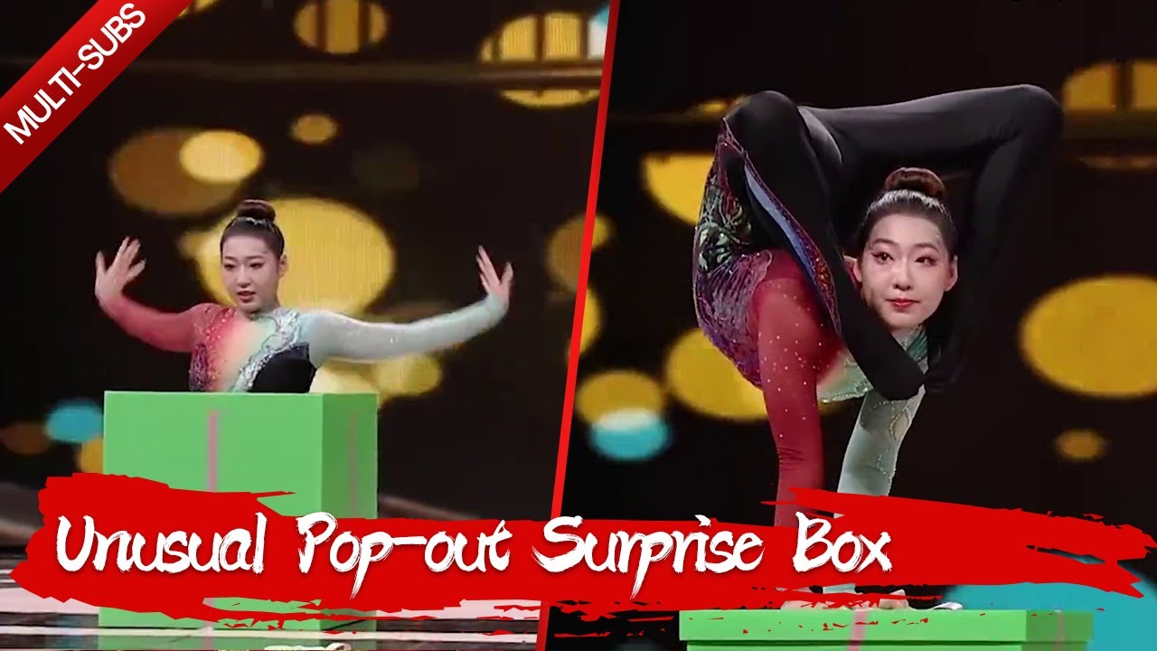 Show host receives a package on stage, and a GIRL comes out! | Amazing Chinese