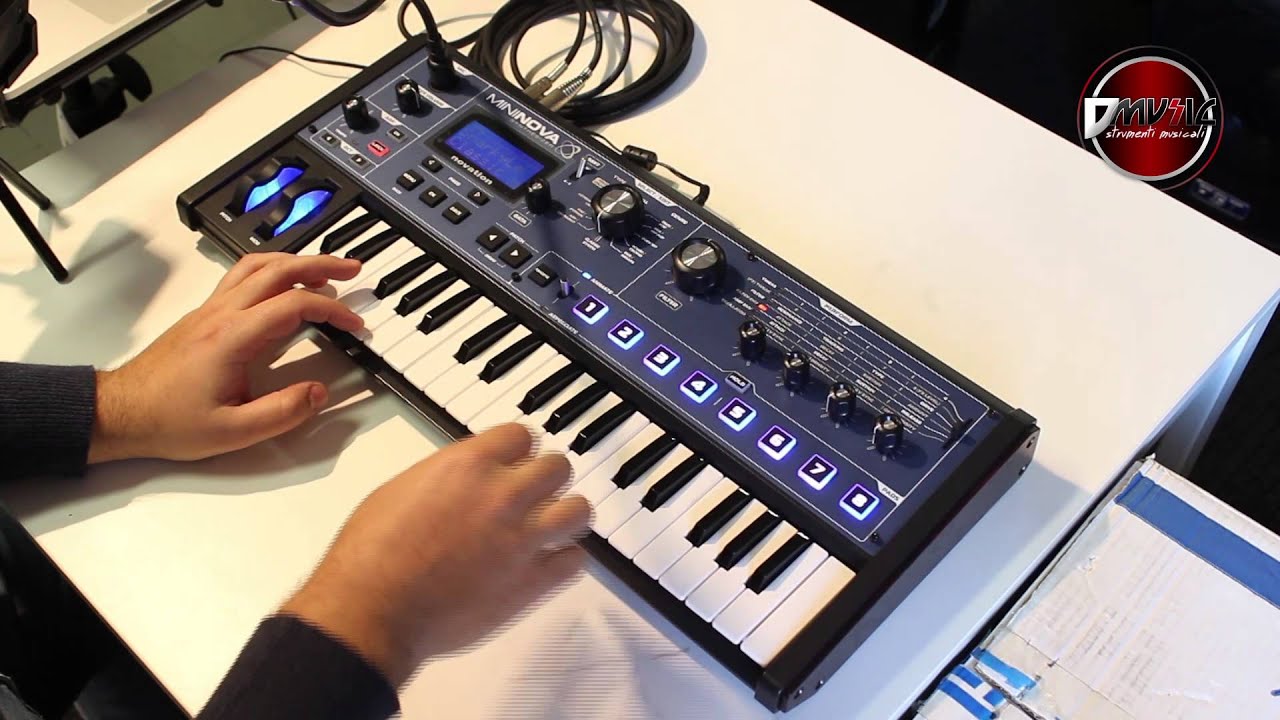 NOVATION MININOVA SYNTH DIGITALE - D-Music Synth Test