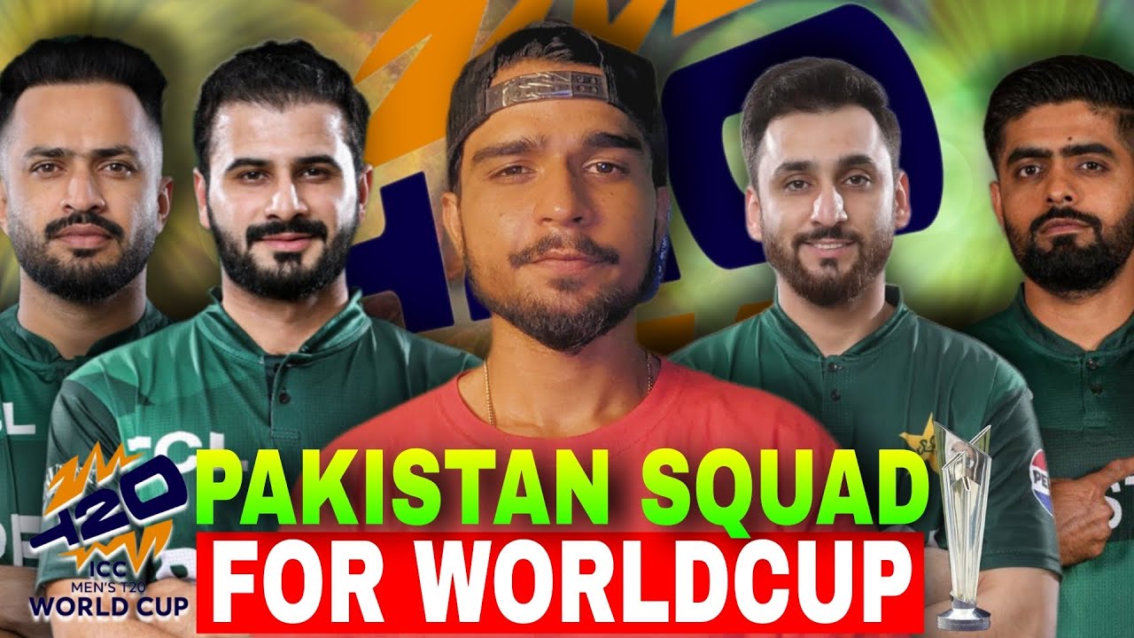 PAKISTAN SQUAD FOR T20 WORLDCUP 2026, BABAR AZAM IN HARIS RAUF OUT