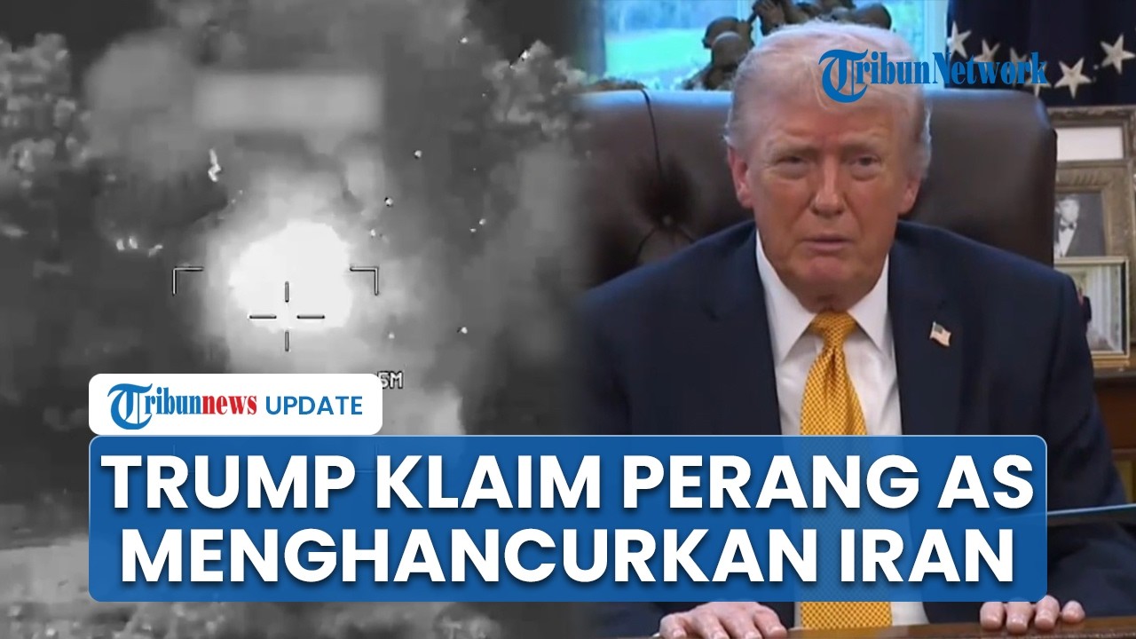 Donald Trump Klaim AS Hancurkan Iran, Sebut Operasi Militer Berjalan Sangat Baik dan Efektif