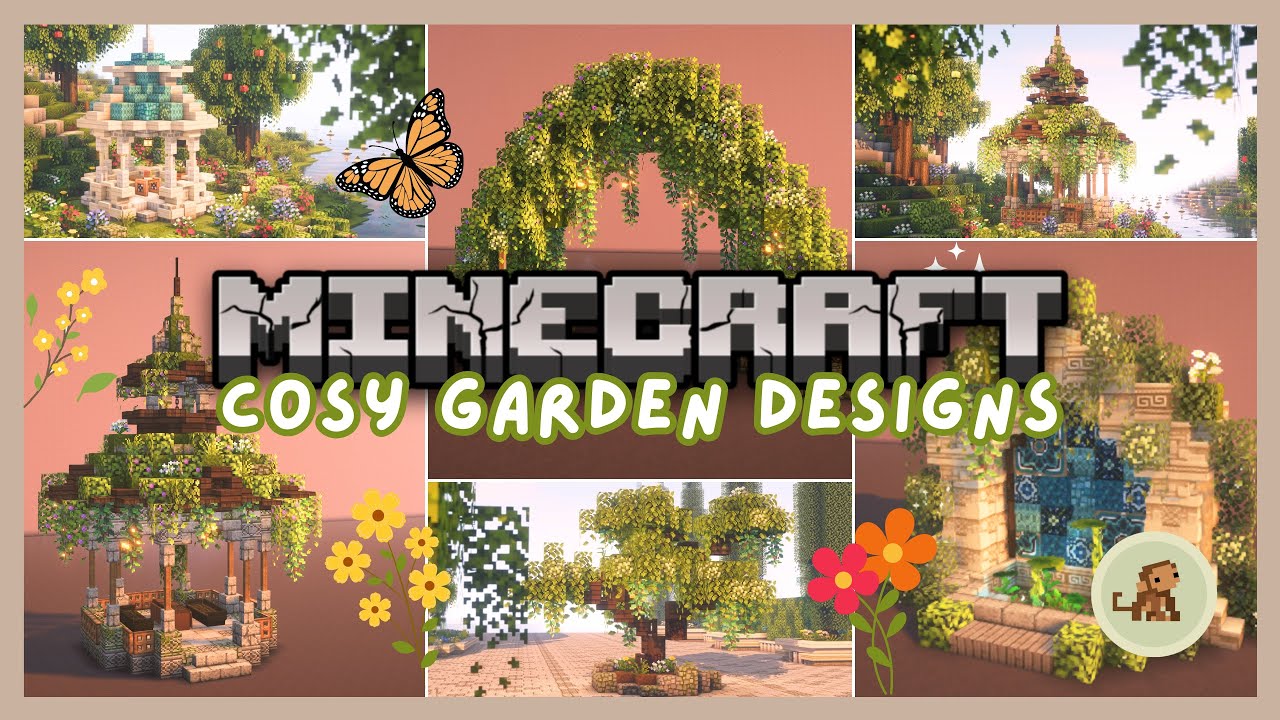 Dreamy Garden Design Ideas for Your World 🌷| Minecraft Tutorial